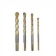 4/5/6/7/10Pcs Multi-functional Tungsten Carbide Tip Glass Drill Bit Set Triangle Bits For Porcelain Ceramic Glass Plastic Wood