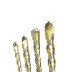 4/5/6/7/10Pcs Multi-functional Tungsten Carbide Tip Glass Drill Bit Set Triangle Bits For Porcelain Ceramic Glass Plastic Wood 4/5/6/7/10Pcs Multi-functional Tungsten Carbide Tip Glass Drill Bit Set Triangle Bits For Porcelain Ceramic Glass Plastic Wood