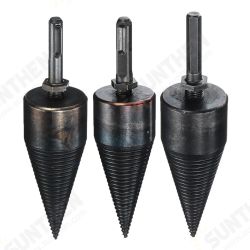 45mm HSS Firewood Splitting Drill Bit Hard Wood Cone Splitter Bit for Electric Drill Hammer