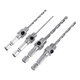 4Pcs Professional Doors Self Centering Hinge Hardware Drill Bit Set 4Pcs Professional Doors Self Centering Hinge Hardware Drill Bit Set
