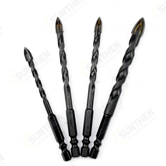 5-12mm 4 Flutes Triangle Overlord Drill Hole Saw Cutter Electric Drill For Tile Concrete Glass Marble 5-12mm 4 Flutes Triangle Overlord Drill Hole Saw Cutter Electric Drill For Tile Concrete Glass Marble