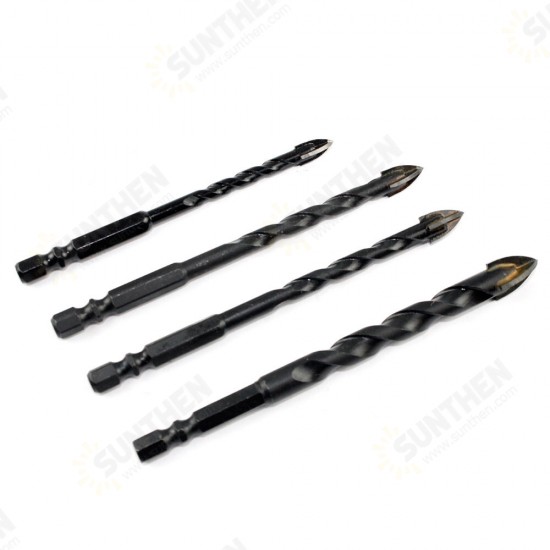 5-12mm 4 Flutes Triangle Overlord Drill Hole Saw Cutter Electric Drill For Tile Concrete Glass Marble 5-12mm 4 Flutes Triangle Overlord Drill Hole Saw Cutter Electric Drill For Tile Concrete Glass Marble
