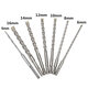 5-16mm Concrete Drill Bit 160mm Length Double SDS Plus Slot Masonry Hammer Drill Bit 5-16mm Concrete Drill Bit 160mm Length Double SDS Plus Slot Masonry Hammer Drill Bit