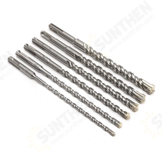 5-16mm Concrete Drill Bit 160mm Length Double SDS Plus Slot Masonry Hammer Drill Bit 5-16mm Concrete Drill Bit 160mm Length Double SDS Plus Slot Masonry Hammer Drill Bit