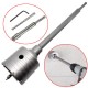 50mm SDS Plus Shank Hole Saw Cutter Concrete Cement Stone Wall Drill Bit with Wrench