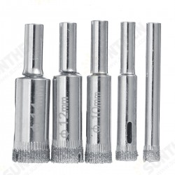 5/35Pcs 6-50mm Diamond Hole Saw Drill Bit Set Tile Ceramic Glass Marble Drill Cutter 5/35Pcs 6-50mm Diamond Hole Saw Drill Bit Set Tile Ceramic Glass Marble Drill Cutter