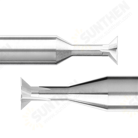 55-Degree Four-Edged Carbide Tungsten Steel Mill Straight-Handle Swallowtail Knife Aluminum With Cnc Slotting Knife Router Bit 55-Degree Four-Edged Carbide Tungsten Steel Mill Straight-Handle Swallowtail Knife Aluminum With Cnc Slotting Knife Router Bit