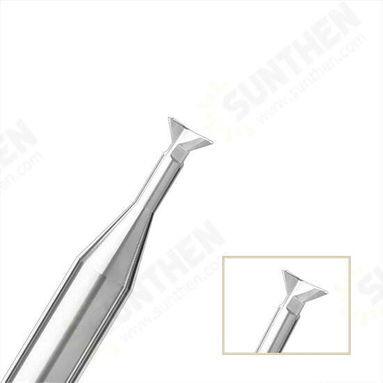 55-Degree Four-Edged Carbide Tungsten Steel Mill Straight-Handle Swallowtail Knife Aluminum With Cnc Slotting Knife Router Bit 55-Degree Four-Edged Carbide Tungsten Steel Mill Straight-Handle Swallowtail Knife Aluminum With Cnc Slotting Knife Router Bit