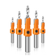 5Pcs 10mm Carbide Tip HSS Woodworking Countersink Drill Router Bit Set 8mm Shank Screw Extractor Remon Demolition for Wood Milling Cutter 5Pcs 10mm Carbide Tip HSS Woodworking Countersink Drill Router Bit Set 8mm Shank Screw Extractor Remon Demolition for Wood Milling Cutter