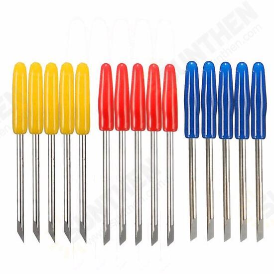 5pcs 30/45/60 Degree Engraving Machine Blades Cutter for CB09 Vinyl Cutter Plotter