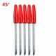 5pcs 30/45/60 Degree Engraving Machine Blades Cutter for CB09 Vinyl Cutter Plotter