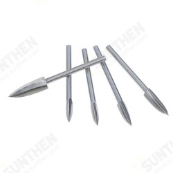 5pcs 3mm Shank Wood Carving Engraving Drill Bit Milling Cutter HSS Woodworking Tools 5pcs 3mm Shank Wood Carving Engraving Drill Bit Milling Cutter HSS Woodworking Tools