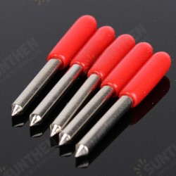 5pcs 45 Degree Vinyl Cutter Plotter Blades Cemented Carbide Blade For Roland Cutter