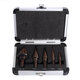 5pcs British HSS Triangle Handle Step Drill Aluminum Box Hole Saw Cutter 5pcs British HSS Triangle Handle Step Drill Aluminum Box Hole Saw Cutter