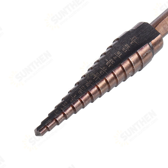 5pcs British HSS Triangle Handle Step Drill Aluminum Box Hole Saw Cutter 5pcs British HSS Triangle Handle Step Drill Aluminum Box Hole Saw Cutter