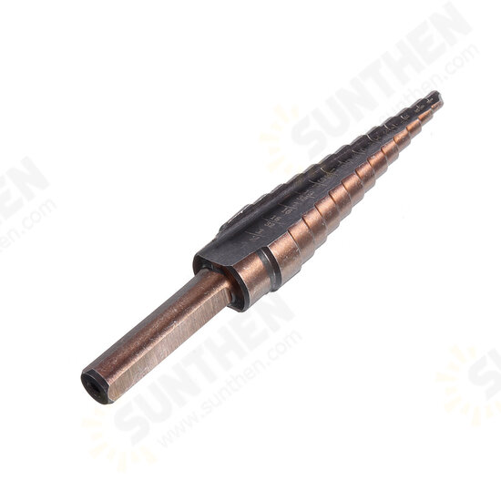 5pcs British HSS Triangle Handle Step Drill Aluminum Box Hole Saw Cutter 5pcs British HSS Triangle Handle Step Drill Aluminum Box Hole Saw Cutter