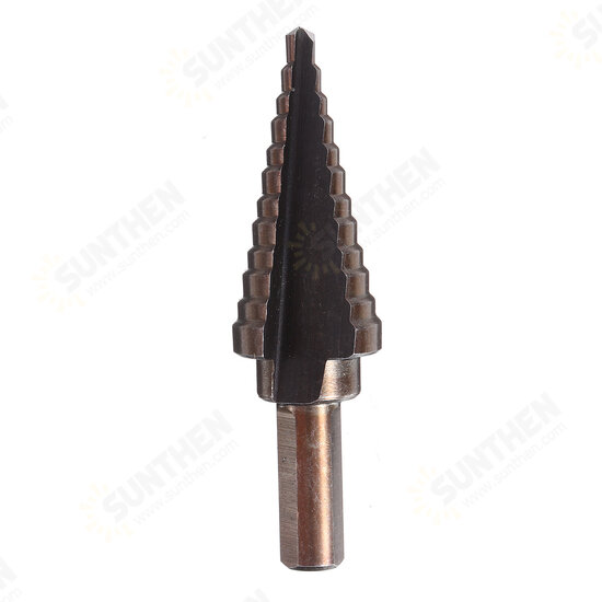 5pcs British HSS Triangle Handle Step Drill Aluminum Box Hole Saw Cutter 5pcs British HSS Triangle Handle Step Drill Aluminum Box Hole Saw Cutter