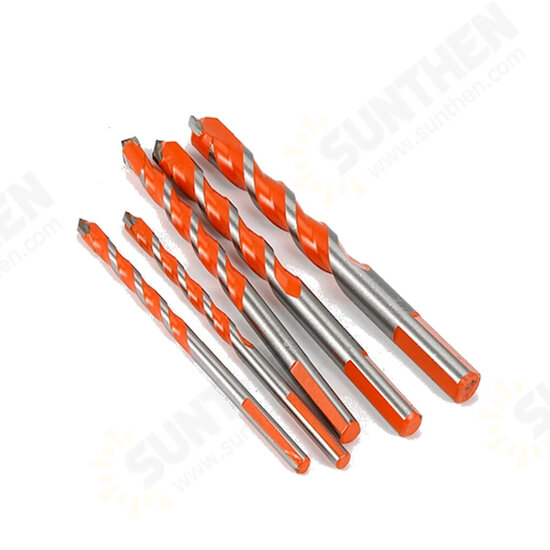 5pcs Carbide Overlord Drill Ceramic Tile Stainless Steel Drill Wall Hole Drilling All-powerful Hand Electric Drill Bit