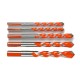 5pcs Carbide Overlord Drill Ceramic Tile Stainless Steel Drill Wall Hole Drilling All-powerful Hand Electric Drill Bit