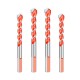 5pcs Carbide Overlord Drill Ceramic Tile Stainless Steel Drill Wall Hole Drilling All-powerful Hand Electric Drill Bit