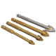 6-12mm Carbide Tile Spear Head Drill Bit Glass Drill Hole Tool Tungsten Carbide Tipped Bit 6-12mm Carbide Tile Spear Head Drill Bit Glass Drill Hole Tool Tungsten Carbide Tipped Bit