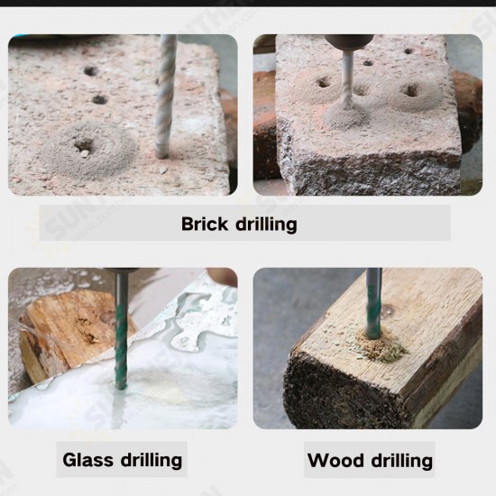 6-12mm Ceramic Drill Bit Triangle Handle Alloy Drill Bit for Ceramic Glass Hole Opener 6-12mm Ceramic Drill Bit Triangle Handle Alloy Drill Bit for Ceramic Glass Hole Opener