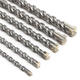6-16mm Bi-Metal Drill Bit Length 260mm Double SDS Plus Slot Masonry Hammer Bit 6-16mm Bi-Metal Drill Bit Length 260mm Double SDS Plus Slot Masonry Hammer Bit