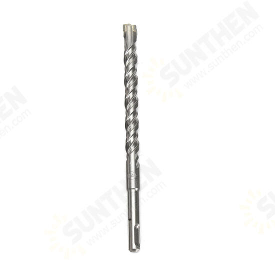 6-16mm Bi-Metal Drill Bit Length 260mm Double SDS Plus Slot Masonry Hammer Bit 6-16mm Bi-Metal Drill Bit Length 260mm Double SDS Plus Slot Masonry Hammer Bit