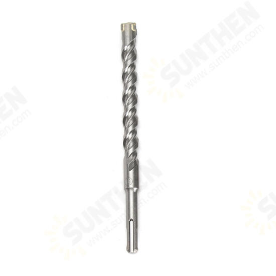 6-16mm Bi-Metal Drill Bit Length 260mm Double SDS Plus Slot Masonry Hammer Bit 6-16mm Bi-Metal Drill Bit Length 260mm Double SDS Plus Slot Masonry Hammer Bit