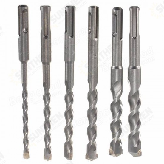 6-16mm Round Shank 150mm Long SDS Rotary Hammer Concrete Masonary Drill Bit 6-16mm Round Shank 150mm Long SDS Rotary Hammer Concrete Masonary Drill Bit