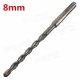 6-16mm Round Shank 150mm Long SDS Rotary Hammer Concrete Masonary Drill Bit