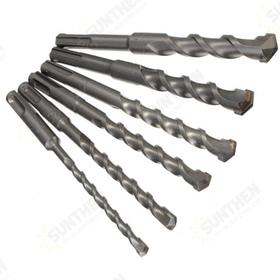 6-16mm Round Shank 150mm Long SDS Rotary Hammer Concrete Masonary Drill Bit 6-16mm Round Shank 150mm Long SDS Rotary Hammer Concrete Masonary Drill Bit