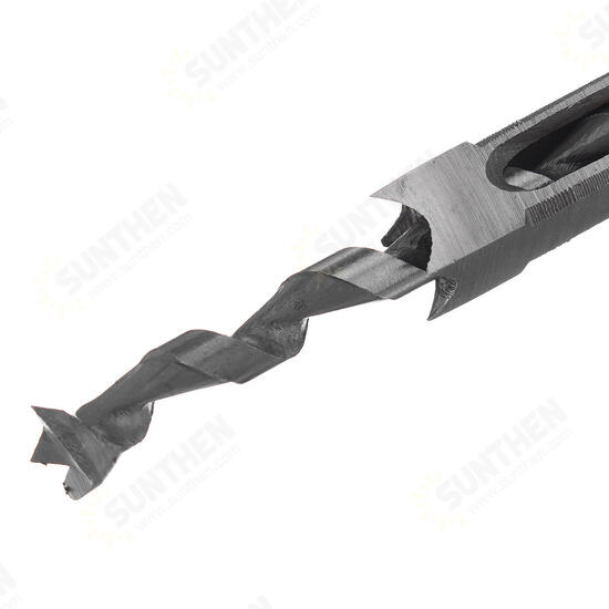 6-19mm Woodworking Drill Bit Square Hole Chisel Mortising Kit Tenon Wood Tool 6-19mm Woodworking Drill Bit Square Hole Chisel Mortising Kit Tenon Wood Tool