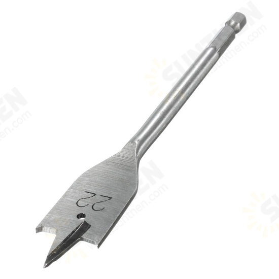 6-40mm Flat Spade Wood Drill Bit Hex Shank Wood Working Spade Drill Bit Hole Cutter 6-40mm Flat Spade Wood Drill Bit Hex Shank Wood Working Spade Drill Bit Hole Cutter