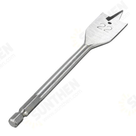 6-40mm Flat Spade Wood Drill Bit Hex Shank Wood Working Spade Drill Bit Hole Cutter 6-40mm Flat Spade Wood Drill Bit Hex Shank Wood Working Spade Drill Bit Hole Cutter