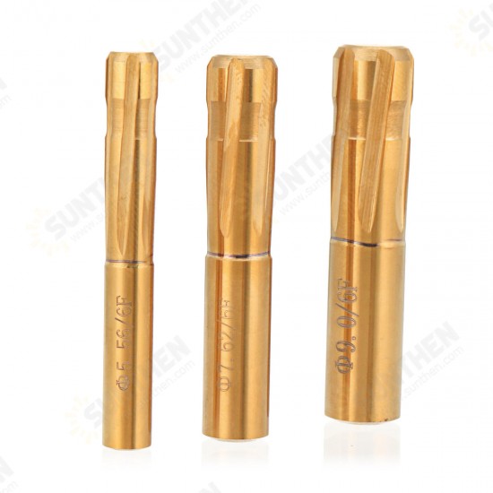 6 Flutes Spiral Reamer Push Rifling Buttons Double Layer Blade Reamer Rifled Barrel Machine Reamer 6 Flutes Spiral Reamer Push Rifling Buttons Double Layer Blade Reamer Rifled Barrel Machine Reamer