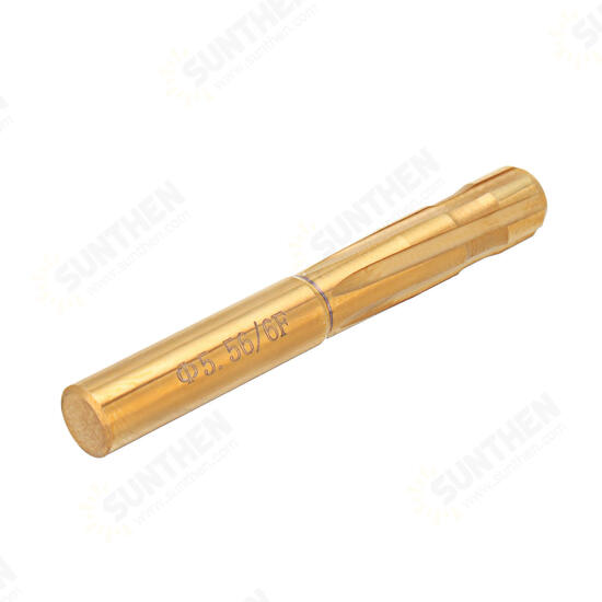 6 Flutes Spiral Reamer Push Rifling Buttons Double Layer Blade Reamer Rifled Barrel Machine Reamer 6 Flutes Spiral Reamer Push Rifling Buttons Double Layer Blade Reamer Rifled Barrel Machine Reamer