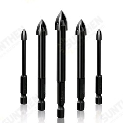 6.35mm Diameter Hard Alloy Multi-function Triangle Drill Bit Hole Opener 6.35mm Diameter Hard Alloy Multi-function Triangle Drill Bit Hole Opener