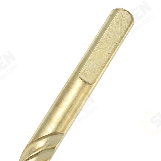 6/8/10mm Yellow Triangle Twist Drill Bit Marble Ceramic Glass Tile Drill Bit