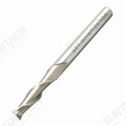6mm 2 Flute End Mill Cutter Spiral Drill Bit CNC Tool