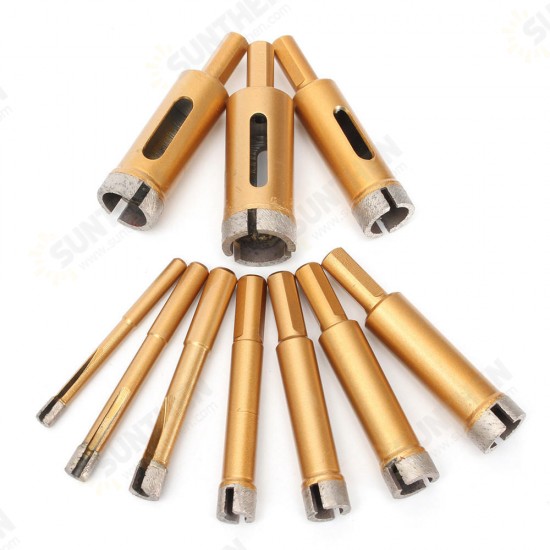6mm-25mm Hole Saw Cutter Drill Bit Cutter for Marble Granite Tile Ceramic Glass 6mm-25mm Hole Saw Cutter Drill Bit Cutter for Marble Granite Tile Ceramic Glass