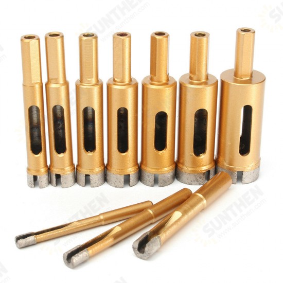 6mm-25mm Hole Saw Cutter Drill Bit Cutter for Marble Granite Tile Ceramic Glass 6mm-25mm Hole Saw Cutter Drill Bit Cutter for Marble Granite Tile Ceramic Glass