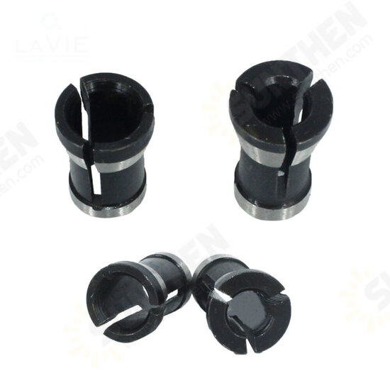 6mm/6.35mm/8mm Collet Chuck Adapter Engraving Trimming Machine Electric Router Collet Chuck For Machinery Manufacturing Woodworking Cutter 6mm/6.35mm/8mm Collet Chuck Adapter Engraving Trimming Machine Electric Router Collet Chuck For Machinery Manufacturing Woodworking Cutter