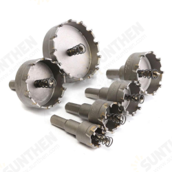 6pcs 16-65mm TCT Carbide Hole Saw Cutter Drill Bits for Stainless Steel Metal Alloy 6pcs 16-65mm TCT Carbide Hole Saw Cutter Drill Bits for Stainless Steel Metal Alloy