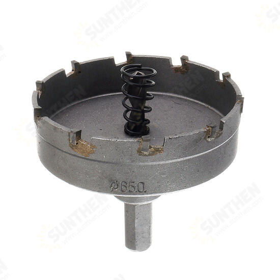 6pcs 16-65mm TCT Carbide Hole Saw Cutter Drill Bits for Stainless Steel Metal Alloy 6pcs 16-65mm TCT Carbide Hole Saw Cutter Drill Bits for Stainless Steel Metal Alloy