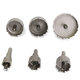 6pcs 22 to 65mm Carbide Drill Bits Hole Saw Cutter 6pcs 22 to 65mm Carbide Drill Bits Hole Saw Cutter