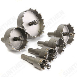 6pcs 22 to 65mm Carbide Drill Bits Hole Saw Cutter 6pcs 22 to 65mm Carbide Drill Bits Hole Saw Cutter