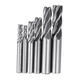6pcs 3/16-1/2 Inch Imperial Milling Cutter 4 Flutes Spiral CNC End Mill Cutter 6pcs 3/16-1/2 Inch Imperial Milling Cutter 4 Flutes Spiral CNC End Mill Cutter