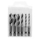 6pcs HSS 4241 Woodworking Drill Bits Set 1/4 Inch Quick Change Hex Shank Stubby Drill Bit 6pcs HSS 4241 Woodworking Drill Bits Set 1/4 Inch Quick Change Hex Shank Stubby Drill Bit