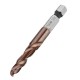 6pcs M3-M10 Combination Drill Tap Bit Set HSS 6542 AlTiN Coated Deburr Countersink Drill Bits 6pcs M3-M10 Combination Drill Tap Bit Set HSS 6542 AlTiN Coated Deburr Countersink Drill Bits